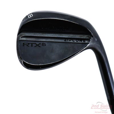 Cleveland RTX 6 ZipCore Black Satin Wedge Lob LW 58° 10 Deg Bounce Mid Dynamic Gold Spinner TI Steel Wedge Flex Right Handed 35.25in