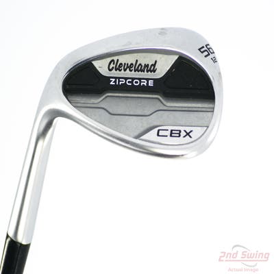 Cleveland CBX Zipcore Wedge Sand SW 56° 12 Deg Bounce True Temper Dynamic Gold Spinner Tour Issue 115 Steel Wedge Flex Left Handed 35.75in