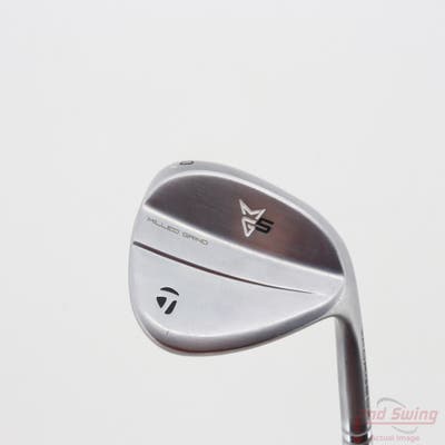 TaylorMade Milled Grind 5 Satin Chrome Wedge Gap GW 50° 9 Deg Bounce SB Dynamic Gold Tour Issue 115 Steel Wedge Flex Right Handed 35.5in