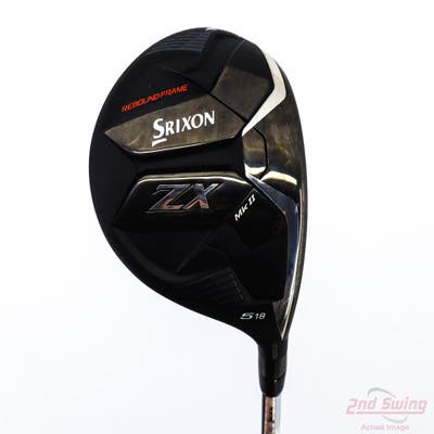 Mint Srixon ZX MK II Fairway Wood 5 Wood 5W 18° Project X HZRDUS Smoke Red RDX 60 Graphite Regular Right Handed 43.0in