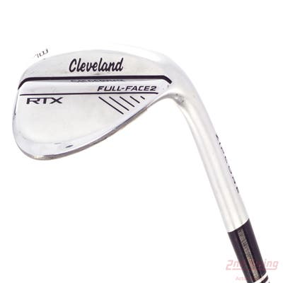 Cleveland RTX Full-Face 2 Tour Satin Wedge Lob LW 58° 8 Deg Bounce Dynamic Gold Spinner TI Steel Wedge Flex Right Handed 35.25in