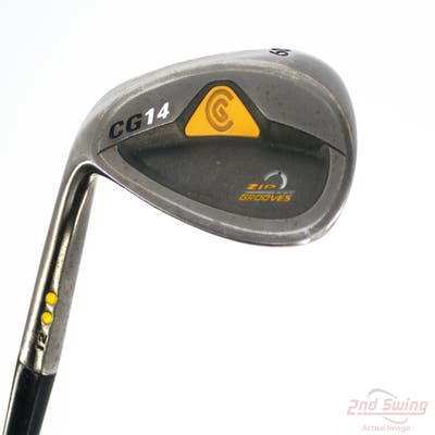Cleveland CG14 Gunmetal Wedge Lob LW 60° 12 Deg Bounce Cleveland Traction Wedge Steel Wedge Flex Left Handed 35.75in