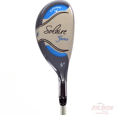 Callaway Solaire Gems Hybrid 6 Hybrid Callaway 45 Gram Graphite Ladies Right Handed 38.5in