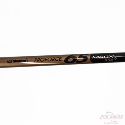 Used W/ TaylorMade RH Adapter TaylorMade ProForce 65 Retro Burner 65g Driver Shaft Stiff 42.5in