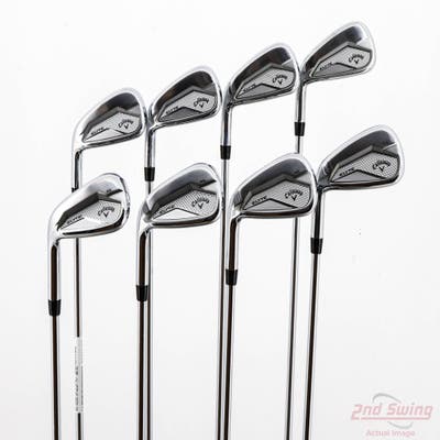 Mint Callaway Elyte HL Iron Set 4-PW AW Project X LZ 95 5.5 Steel Regular Left Handed +1/4"