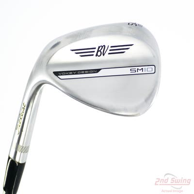 Titleist Vokey SM10 Tour Chrome Wedge Sand SW 54° 10 Deg Bounce S Grind True Temper Dynamic Gold 105 Steel Wedge Flex Left Handed 35.25in