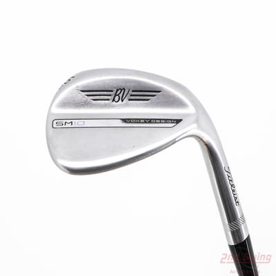 Titleist Vokey SM10 Tour Chrome Wedge Sand SW 56° 12 Deg Bounce D Grind Titleist Vokey BV Steel Wedge Flex Right Handed 35.25in