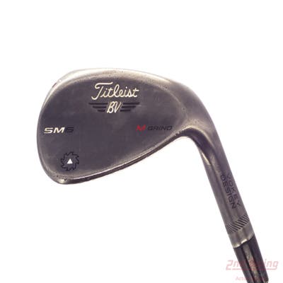 Titleist Vokey SM6 Jet Black Wedge Sand SW 54° 8 Deg Bounce M Grind True Temper XP 95 R300 Steel Regular Right Handed 35.5in