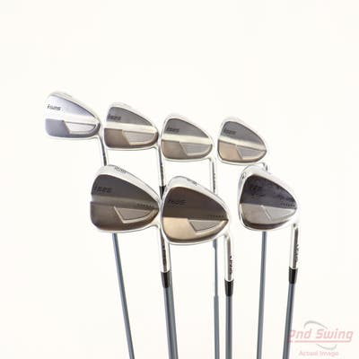Ping i525 Iron Set 5-GW ALTA CB Slate Graphite Senior Right Handed Blue Dot +1/4"