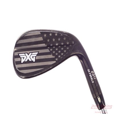 PXG 0311 3X Forged Stars Stripes Wedge Sand SW 54° 12 Deg Bounce True Temper Elevate Tour Steel X-Stiff Right Handed 35.0in