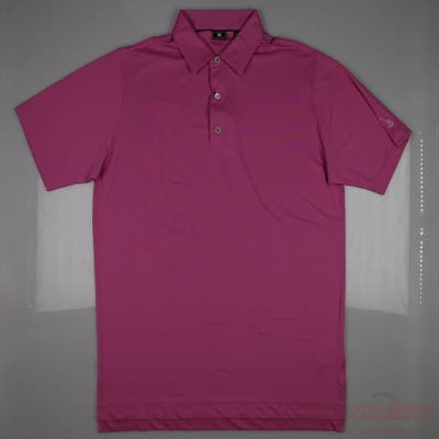 New W/ Logo Mens Footjoy Polo X-Large XL Pink MSRP $90