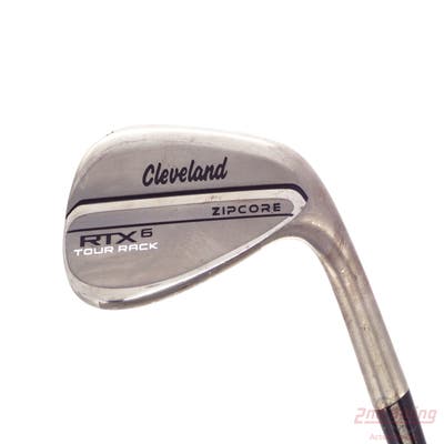 Mint Cleveland RTX 6 ZipCore Tour Rack Raw Wedge Gap GW 52° 10 Deg Bounce Mid True Temper Dynamic Gold Spinner Tour Issue Steel Wedge Flex Right Handed 35.75in