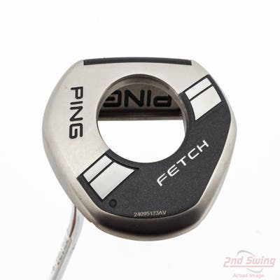 Ping 2024 Fetch Putter Straight Arc Steel Left Handed Black Dot 35.0in