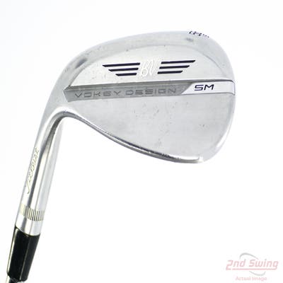 Titleist Vokey SM8 Tour Chrome Wedge Sand SW 56° 10 Deg Bounce S Grind Titleist Vokey BV Steel Wedge Flex Left Handed 35.5in