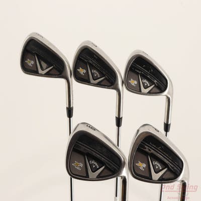 Callaway X2 Hot Pro Iron Set 6-PW Stock Steel Shaft Steel Stiff Right Handed +1/4"