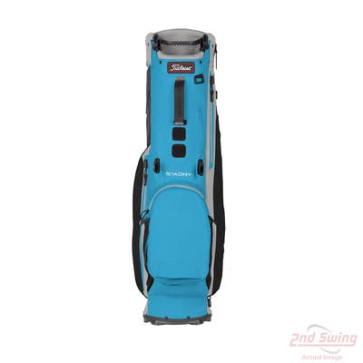 New Titleist Players 4 Plus Stadry Stand Bag Black/Dorado/Gray