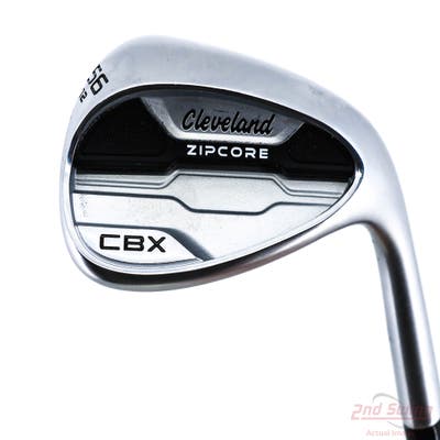 Cleveland CBX Zipcore Wedge Sand SW 56° 12 Deg Bounce Dynamic Gold Spinner TI 115 Steel Wedge Flex Right Handed 35.5in
