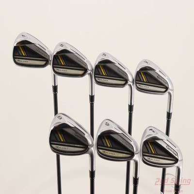 TaylorMade Rocketbladez Iron Set 4-PW TM Matrix RocketFuel 65 Graphite Regular Right Handed +1/4"