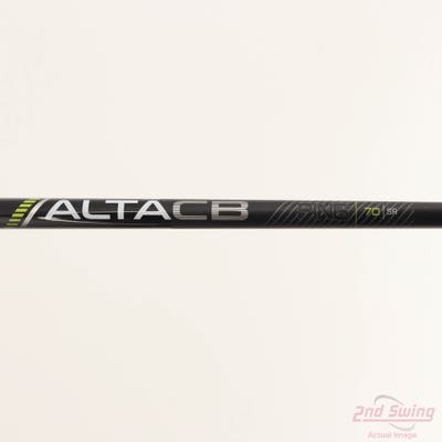 Used W/ Ping LH Adapter Ping ALTA CB 70 Black 70 Hybrid Shaft Senior 38.25in