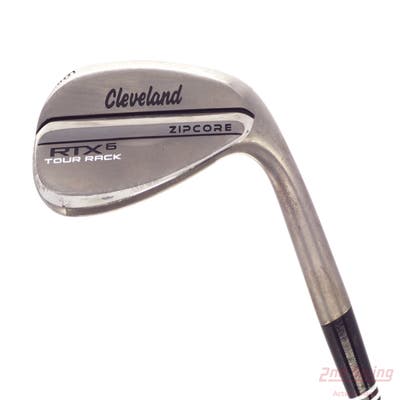 Mint Cleveland RTX 6 ZipCore Tour Rack Raw Wedge Sand SW 56° 10 Deg Bounce Mid True Temper Dynamic Gold Spinner Tour Issue Steel Wedge Flex Right Handed 35.5in
