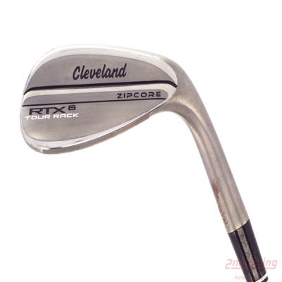 Mint Cleveland RTX 6 ZipCore Tour Rack Raw Wedge Lob LW 60° 12 Deg Bounce Full True Temper Dynamic Gold Spinner Tour Issue Steel Wedge Flex Right Handed 35.75in