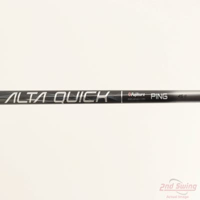 Used W/ Ping RH Adapter Ping ALTA Quick 45 Fairway Shaft Senior 41.75in