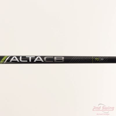 Used W/ Ping LH Adapter Ping ALTA CB 70 Black 70 Hybrid Shaft Senior 38.75in