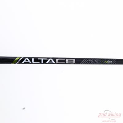 Used W/ Ping RH Adapter Ping ALTA CB 70 Black 70 Hybrid Shaft Senior 37.75in