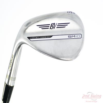 Titleist Vokey SM10 Tour Chrome Wedge Sand SW 54° 10 Deg Bounce S Grind Titleist Vokey BV Steel Wedge Flex Left Handed 35.0in