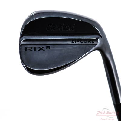 Mint Cleveland RTX 6 ZipCore Black Satin Wedge Sand SW 56° 12 Deg Bounce Full Dynamic Gold Spinner TI Steel Wedge Flex Right Handed 35.5in