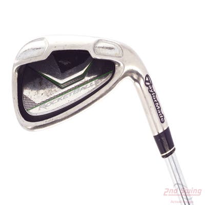 TaylorMade Rocketballz HL Single Iron Pitching Wedge PW Stock Steel Shaft Steel Stiff Right Handed 36.0in