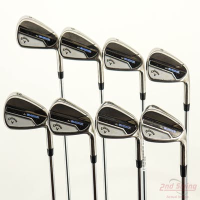 Callaway Paradym Ai Smoke Iron Set 5-PW AW GW True Temper Elevate MPH 95 Steel Regular Right Handed -1/4"