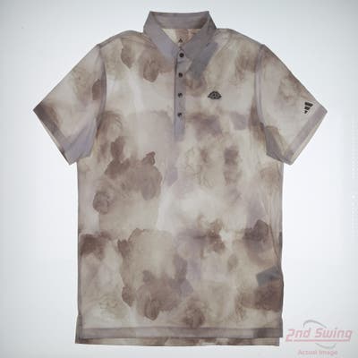 New W/ Logo Mens Adidas Polo XL/XXL Multi MSRP $100