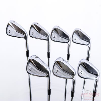 TaylorMade P7MC Iron Set 4-PW Project X Rifle 6.5 Steel X-Stiff Right Handed STD