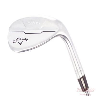 Callaway Opus Brushed Chrome Wedge Lob LW 58° 10 Deg Bounce S Grind True Temper Dynamic Gold Tour Issue X100 Steel X-Stiff Right Handed 35.5in