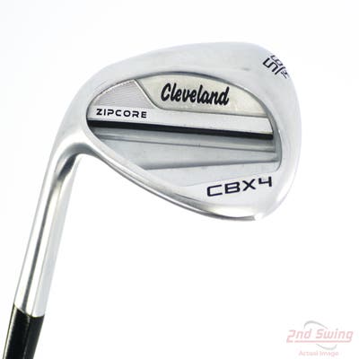 Cleveland CBX 4 ZipCore Wedge Sand SW 56° 14 Deg Bounce FST KBS Hi-Rev 2.0 Steel Wedge Flex Left Handed 35.5in