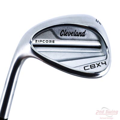 Mint Cleveland CBX 4 ZipCore Wedge Sand SW 56° 14 Deg Bounce FST KBS Hi-Rev 2.0 Steel Wedge Flex Left Handed 35.5in