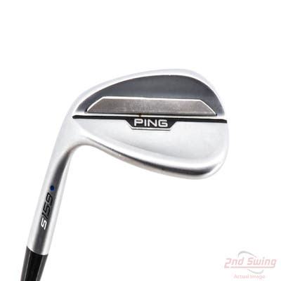 Ping s159 Chrome Wedge Sand SW 56° 14 Deg Bounce W Grind UST Mamiya Recoil 75 Dart Graphite Regular Left Handed Blue Dot 35.0in