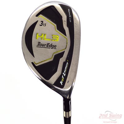 Tour Edge Hot Launch 3 Fairway Wood 3 Wood 3W 15° UST Mamiya HL3 Graphite Senior Right Handed 44.0in