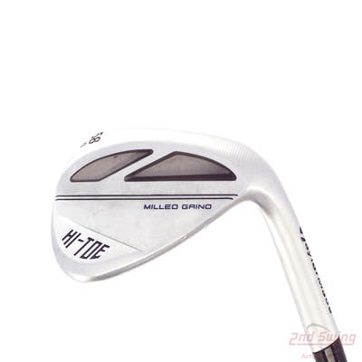 TaylorMade Milled Grind HI-TOE 3 Chrome Wedge Lob LW 58° 10 Deg Bounce FST KBS Hi-Rev 2.0 115 Steel Wedge Flex Right Handed 35.0in