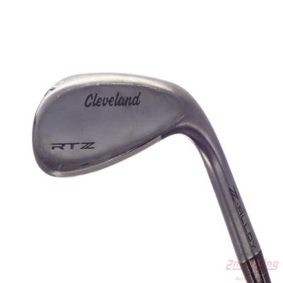 Cleveland RTZ Black Satin Wedge Lob LW 60° 6 Deg Bounce Low True Temper Dynamic Gold Tour Issue S400 Steel Stiff Right Handed 35.25in
