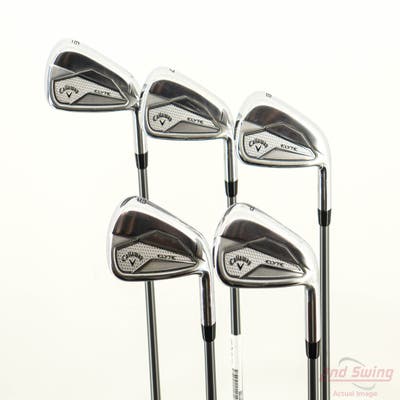 Callaway Elyte Iron Set 6-PW Project X Denali Charcoal 65 Graphite Regular Right Handed +1 1/4"