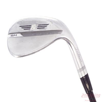 Titleist Vokey SM8 Tour Chrome Wedge Sand SW 54° 10 Deg Bounce S Grind Accra iSeries 80i Graphite Stiff Right Handed 35.25in