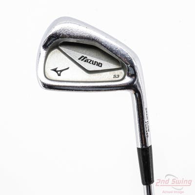 Mizuno MP 53 Single Iron 4 Iron Stock Steel Shaft Steel Stiff Right Handed 38.5in