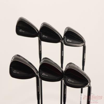 Ping G710 Iron Set 5-PW ALTA Distanza Black 40 Graphite Senior Right Handed Blue Dot STD