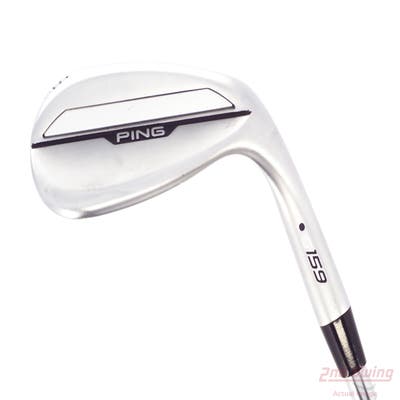 Ping s159 Chrome Wedge Lob LW 58° 10 Deg Bounce S Grind Ping Z-Z115 Steel Wedge Flex Right Handed Black Dot 35.0in
