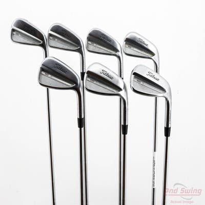 Titleist 2023 T100 Iron Set 4-PW True Temper Dynamic Gold X100 Steel X-Stiff Right Handed +3/4"