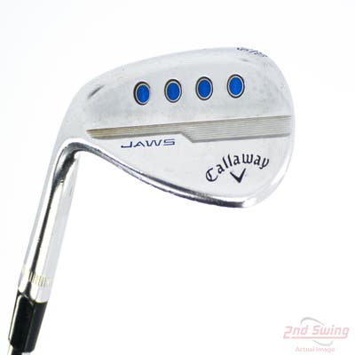 Callaway Jaws MD5 Platinum Chrome Wedge Lob LW 60° 10 Deg Bounce S Grind True Temper AMT Black S300 Steel Stiff Left Handed 35.25in