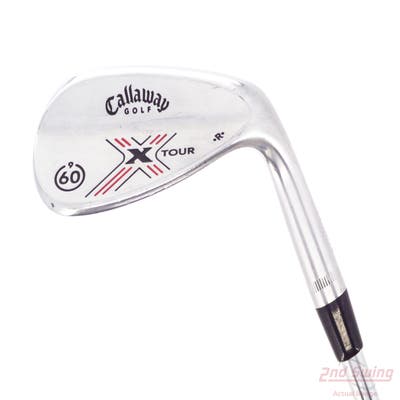 Callaway X-Tour Satin Wedge Lob LW 60° 9 Deg Bounce Stock Steel Shaft Steel Wedge Flex Right Handed 35.25in