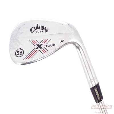 Callaway X-Tour Satin Wedge Sand SW 56° 13 Deg Bounce Stock Steel Shaft Steel Wedge Flex Right Handed 35.5in